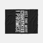 Nutcracker Gift Nutcracker Christmas Holiday Fleecedecke (Vorderseite (Horizontal))