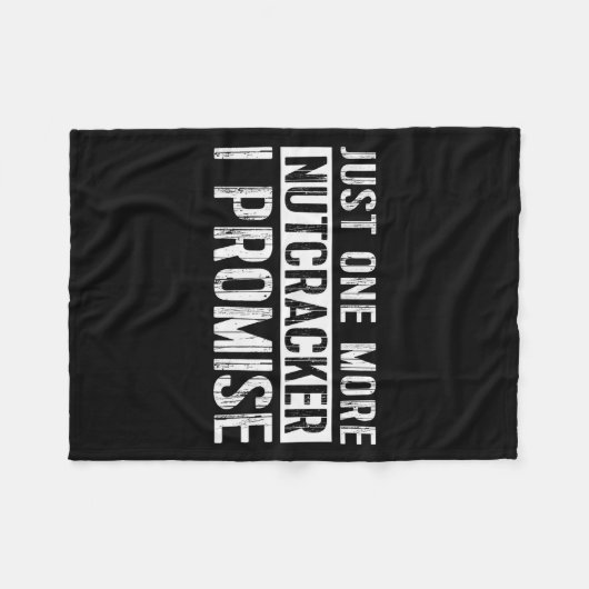 Nutcracker Gift Nutcracker Christmas Holiday Fleecedecke (Vorderseite (Horizontal))