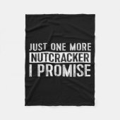 Nutcracker Gift Nutcracker Christmas Holiday Fleecedecke (Vorderseite)