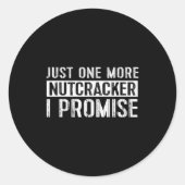 Nutcracker Gift Nutcracker Christmas Holiday  Runder Aufkleber (Vorderseite)