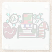 Nutcracker Glasuntersetzer (Rückseite)