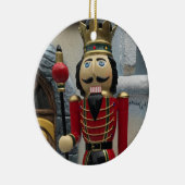 Nutcracker Guard Weihnachten Keramik Ornament (Rechts)