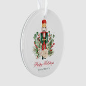 Nutcracker Happy Holidays Family Tree Dekoration (Vorderseite)