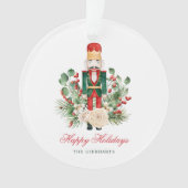 Nutcracker Happy Holidays Family Tree Dekoration (Vorderseite)