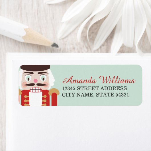Nutcracker Holiday Address Labels (Insitu)