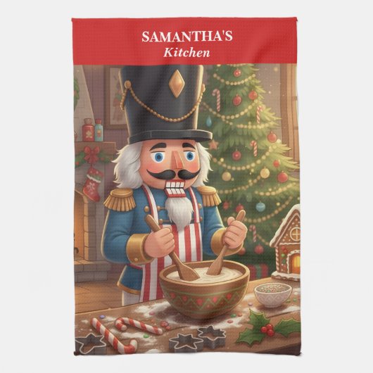 Nutcracker Holiday Backen Küchentuch (Vertikal)
