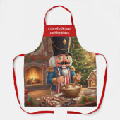 Nutcracker Holiday Baking Schürze (Vorderseite)
