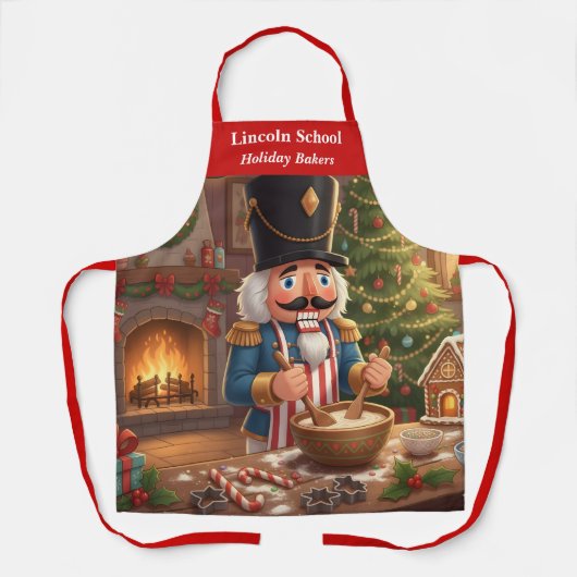 Nutcracker Holiday Baking Schürze (Vorderseite)