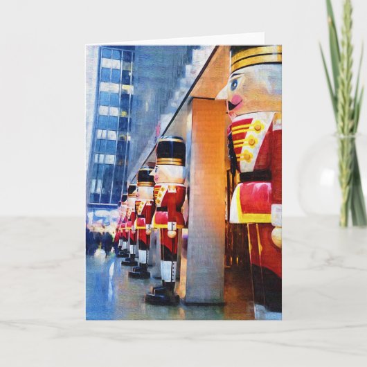 Nutcracker Holiday Cards Feiertagskarte (Vorderseite)