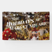 Nutcracker Holiday Foto Banner (Horizontal)