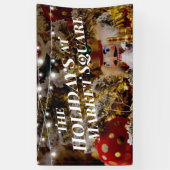 Nutcracker Holiday Foto Banner (Vertikal)