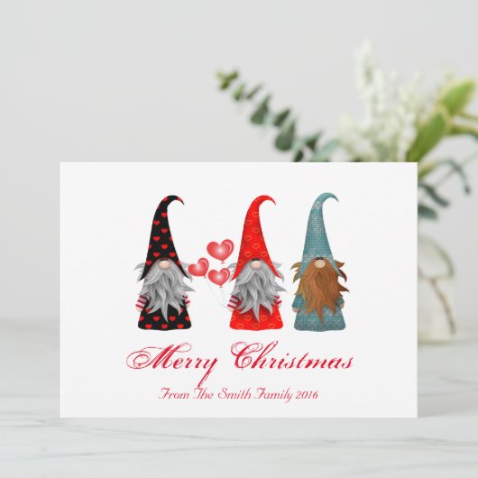 Nutcracker Holiday Foto Feiertagskarte (Stehend Vorderseite)