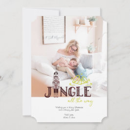 Nutcracker Holiday Foto-Karte Feiertagskarte