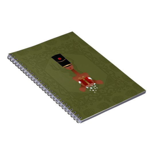 Nutcracker Holiday Geschenk Weihnachts-Spiral-Note Notizblock (Rechte Seite)