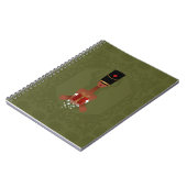 Nutcracker Holiday Geschenk Weihnachts-Spiral-Note Notizblock (Linke Seite)