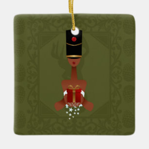 Nutcracker Holiday Geschenk Weihnachtsfeiertag Keramikornament