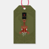 Nutcracker Holiday Geschenk Weihnachtsgeschenk Tag Geschenkanhänger (Vorderseite)