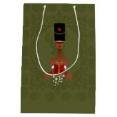 Nutcracker Holiday Geschenk Weihnachtsgeschenk Tas Mittlere Geschenktüte (Rückseite)