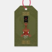 Nutcracker Holiday Geschenk Weihnachtsgeschenke Ta Geschenkanhänger (Vorderseite)