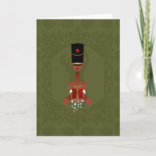 Nutcracker Holiday Geschenk Weihnachtsgrüße Karte