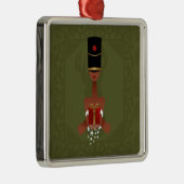 Nutcracker Holiday Geschenk Weihnachtsmetall Ornam Ornament Aus Metall (Rechts)