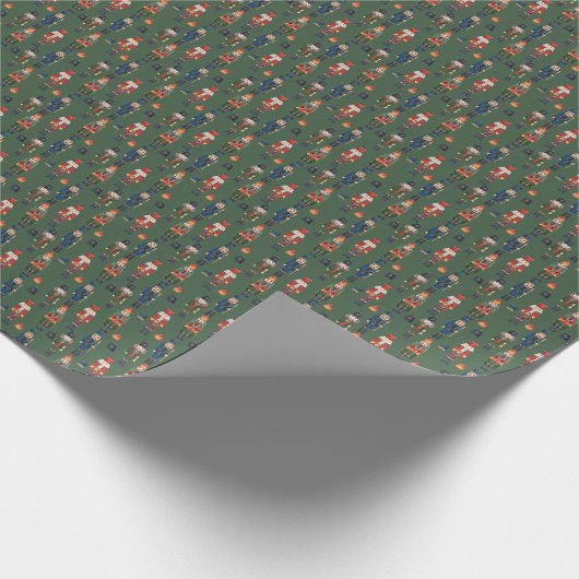 Nutcracker Holiday Geschenkpapier (Ecke)
