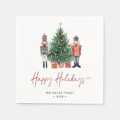 Nutcracker Holiday Napkins Serviette (Vorderseite)