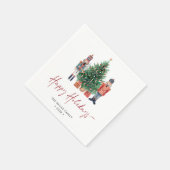 Nutcracker Holiday Napkins Serviette (Ecke)