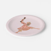 Nutcracker Holiday Paper-Teller Pappteller (Schrägansicht)