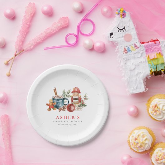 Nutcracker Holiday Pappteller (Party)