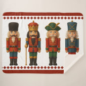 Nutcracker Holiday Parade Sherpadecke (Vorderseite (Horizontal))