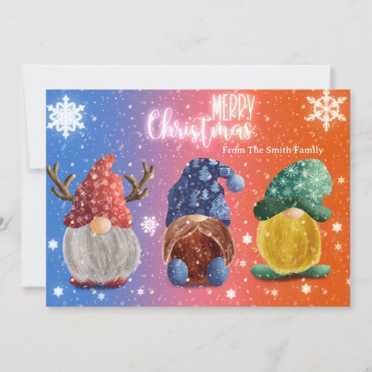 Nutcracker Holiday Photo Feiertagskarte (Vorderseite)