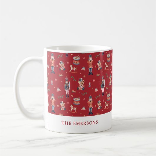 Nutcracker Holiday Tasse (Links)