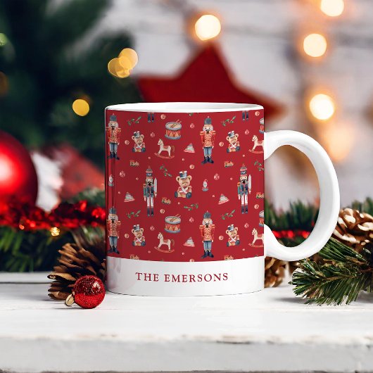 Nutcracker Holiday Tasse