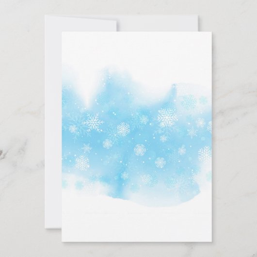 Nutcracker Holiday Weihnachten Einladung (Rückseite)