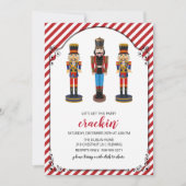 Nutcracker Holiday Weihnachten Party Einladung (Vorderseite)