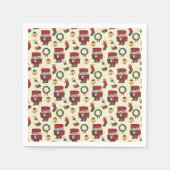 Nutcracker Holiday Weihnachten Serviette (Vorderseite)