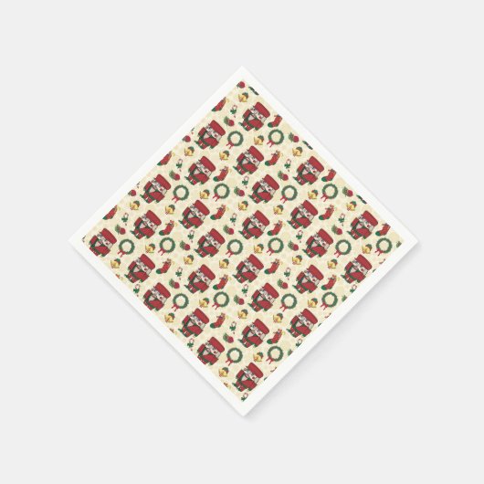 Nutcracker Holiday Weihnachten Serviette (Ecke)