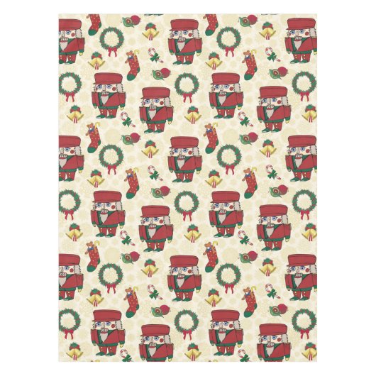 Nutcracker Holiday Weihnachten Tischdecke (Vorderseite)