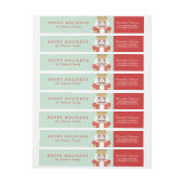 Nutcracker Holiday Wraparound Labels (Bogen)