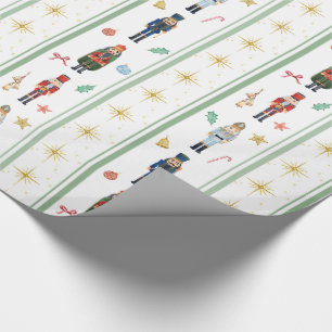 Nutcracker Holiday Wrapping Paper Geschenkpapier