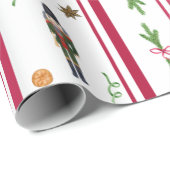 Nutcracker Holiday Wrapping Paper Geschenkpapier (Rolleneckpunkt)