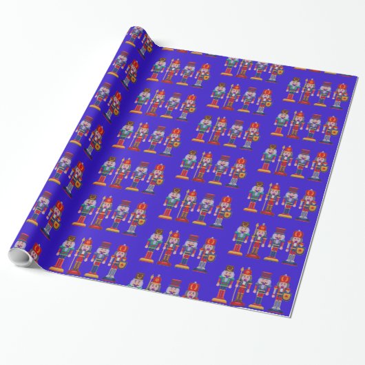 Nutcracker Holiday Wrapping Paper Geschenkpapier (Ungerollt)