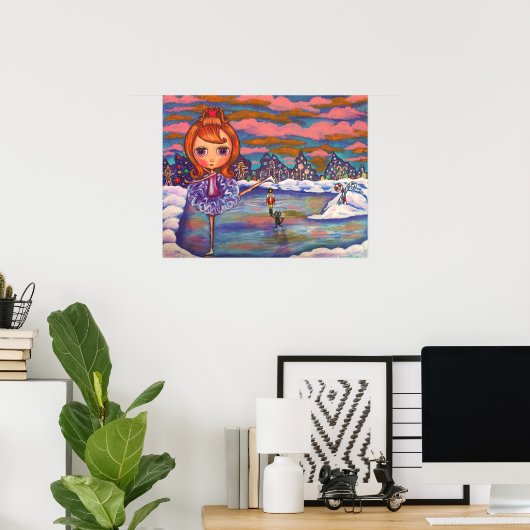 Nutcracker Ice Ballet Poster (Heimbüro)