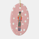 Nutcracker Illustration Christmas Design Classic Keramik Ornament (Rechts)