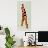 Nutcracker in Form eines Mannes Poster (Heimbüro)