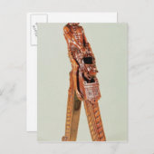 Nutcracker in Form eines Mannes Postkarte (Vorne/Hinten)
