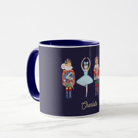 Nutcracker-individuelle Name Tasse (Vorderseite Links)