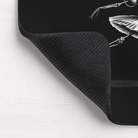 Nutcracker Is My Favorite Season Ballet Skeleton B Mousepad (Ecke)