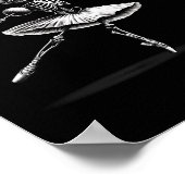 Nutcracker Is My Favorite Season Ballet Skeleton B Poster (Ecke)